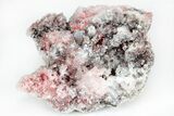 Vibrant-Red Cinnabar with Calcite - Cocineras Mine #212741-1